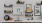 a kitchen with pictures on the wall